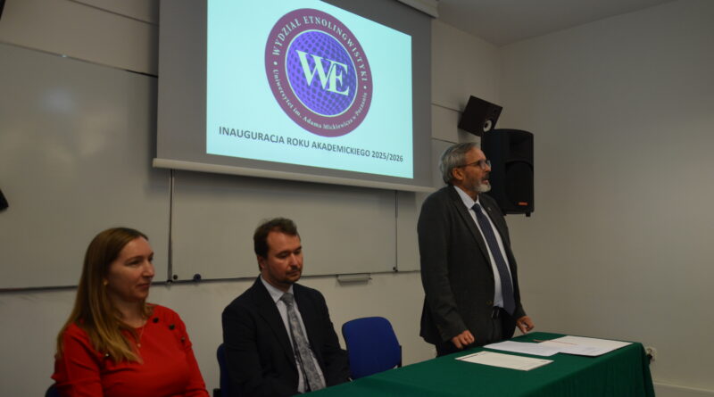 Inauguracja roku akademickiego 2025/2026 na Wydziale Etnolingwistyki Inauguracja roku akademickiego 2025/2026 na Wydziale Etnolingwistyki